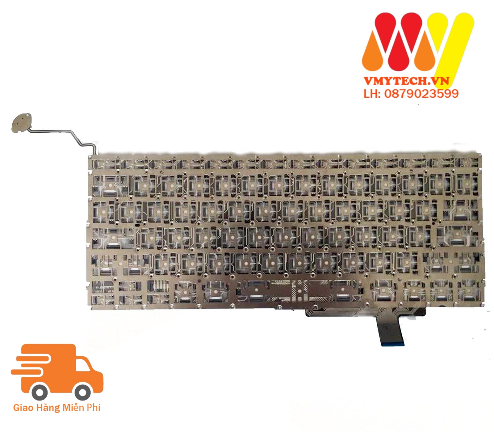 Bàn Phím MACBOOK Pro 17 inh Unibody A1297,1309 Modem MB604,MC226 MC024 MC725 MD311