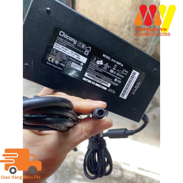 Sạc Laptop Msi 19.5v-7.7a 150w Chân Kim To – 7.4mm x 5.0mm
