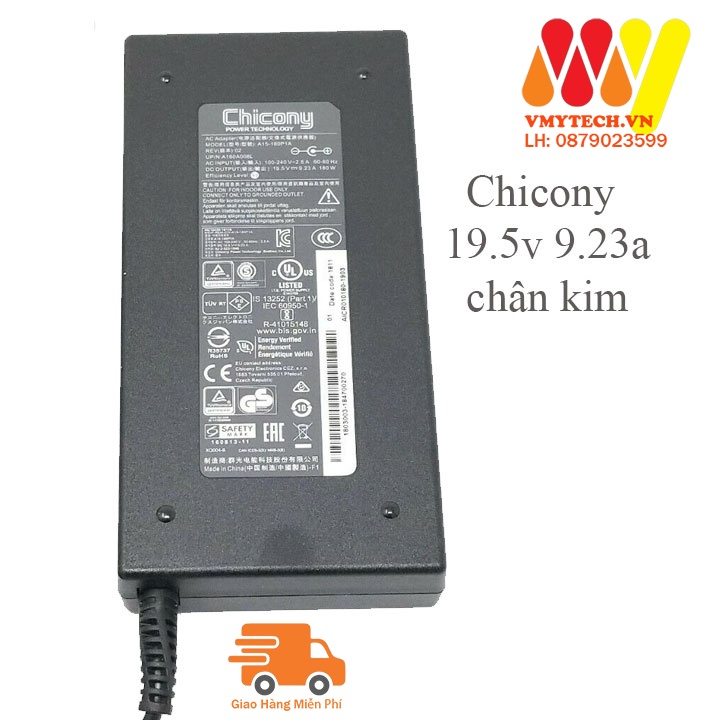 SẠC Laptop MSI 19.5V-9.23A 150W, Chân Kim to – 7.4mm x 5.0mm