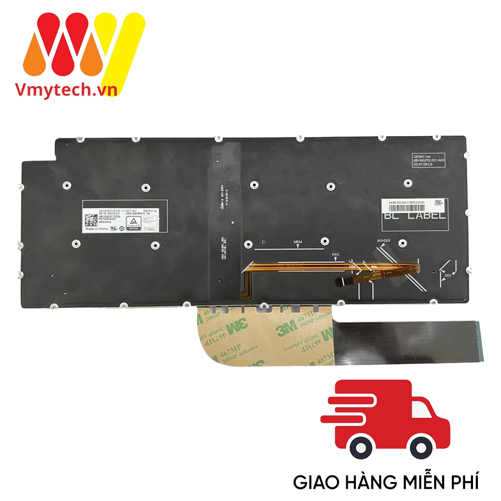 Phím Dell Inspiron 11 3000 Series 11 3147 3148 3158 P20T 3152 3153 ZIN
