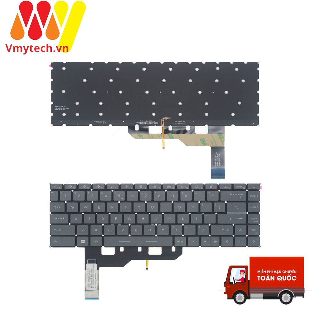 Bàn phím laptop MSI Stealth GS66, Raider GE66, Vector GP66, MSI Modern 14 B11ML B4MW B45MW