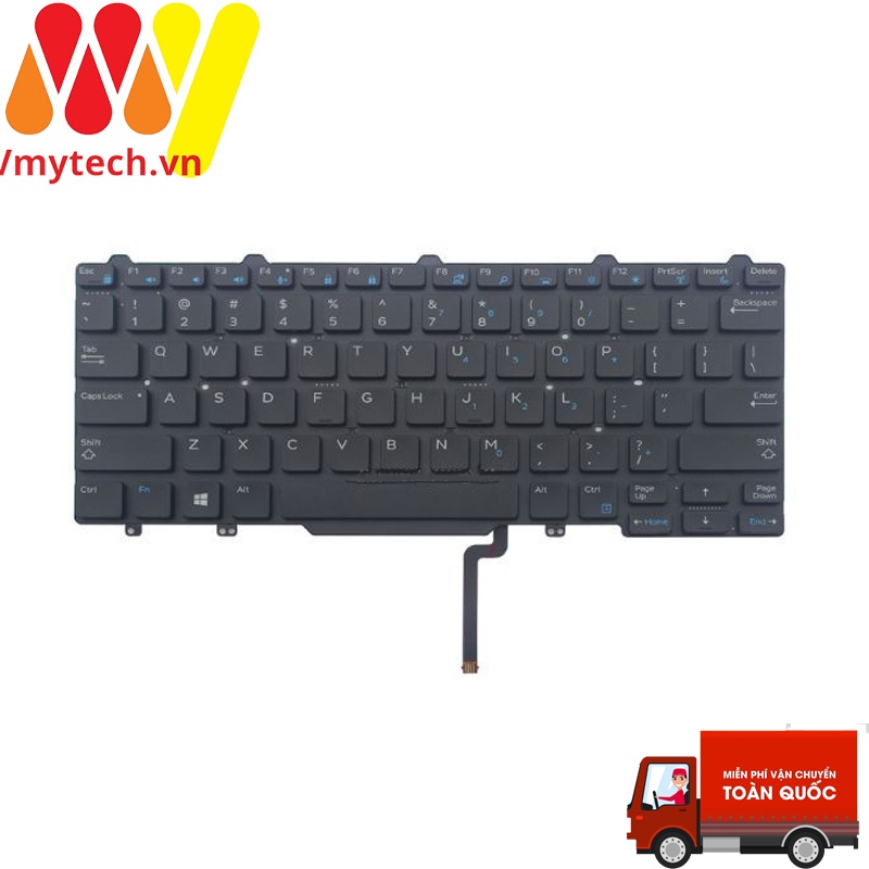Bàn Phím Dell Latitude 3340 3350 E7450 E5450 LED chính hãng
