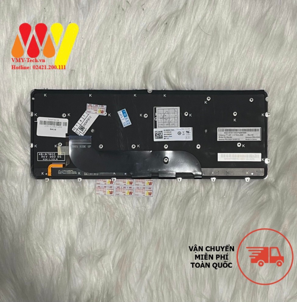 Bàn Phím Laptop Dell XPS13 XPS13z L321x L322x XPS 12 13 13R 13D L221x chính hãng