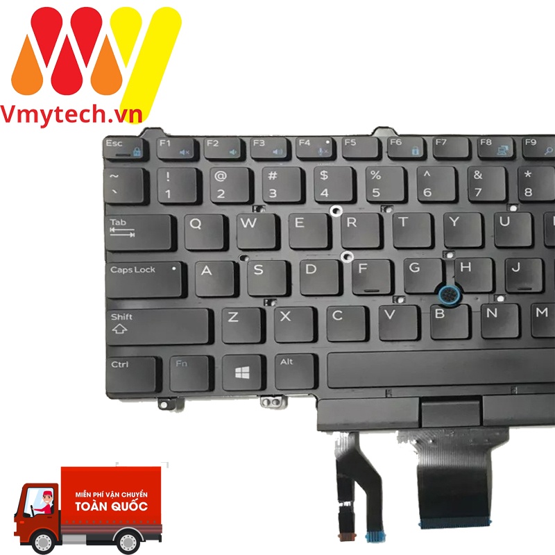 Bàn phím dell E5550 3510 M3510 7510 7710 chính hãng