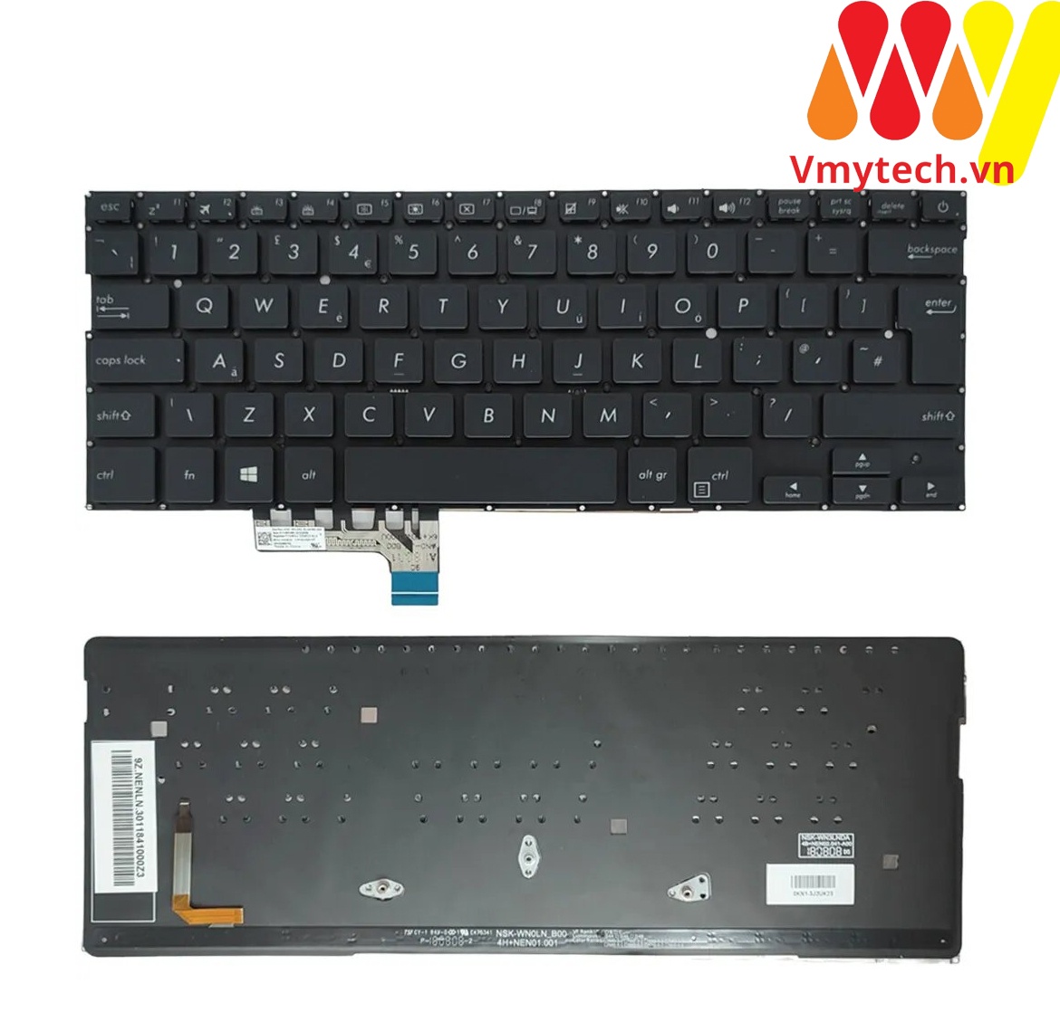 Bàn Phím Laptop ASUS UX331, UX331U, UX331UA, UX331UAL, UX331FA, UX331FAL LED