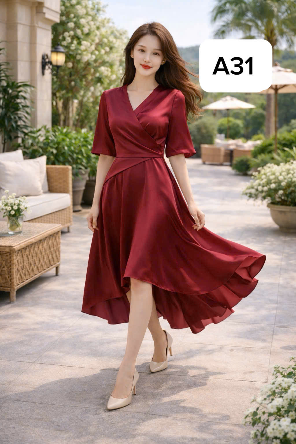 Đầm lụa cao cấp