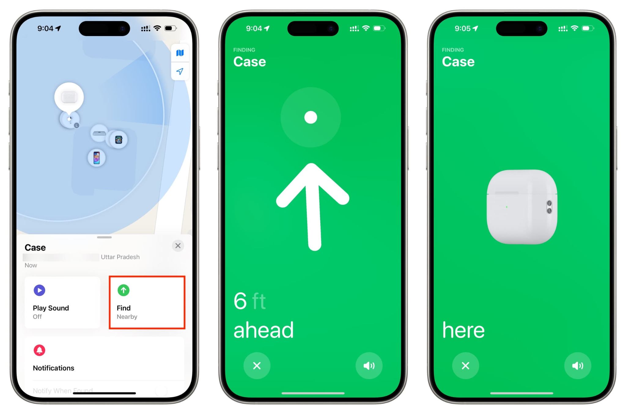 Cách Định vị, Tìm lại AirPods của bạn trong mọi tình huống