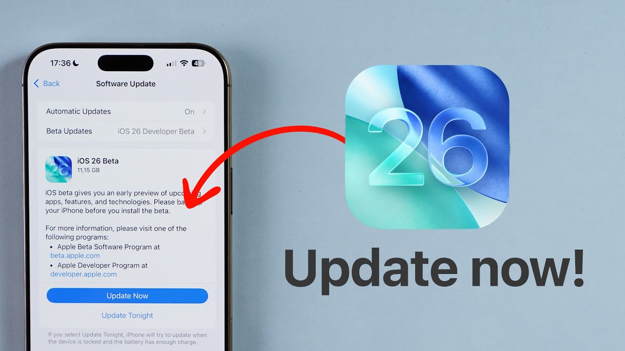 Hướng Dẫn Cập Nhật iOS 26 Beta: Trải Nghiệm Sớm Và Những Điều Cần Lưu Ý Khi Nâng Cấp