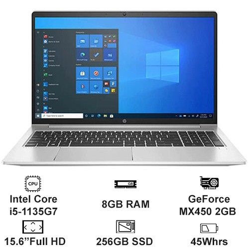 HP Probook 450 G8 15.6inch-i5-1135G7/8GB/256GB SSD-Newseal