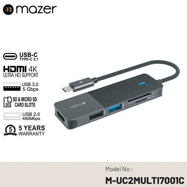 Mazer Infinite.Multimedia Pro Hub 5-in-1