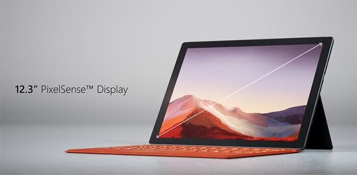 Microsoft 12.3" Surface Pro 7 do hoa chuyen nghiep