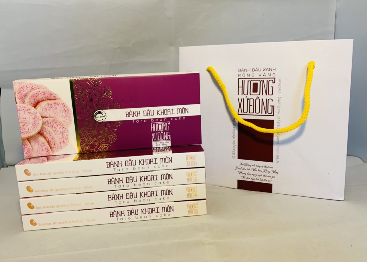 Bánh đậu khoai môn