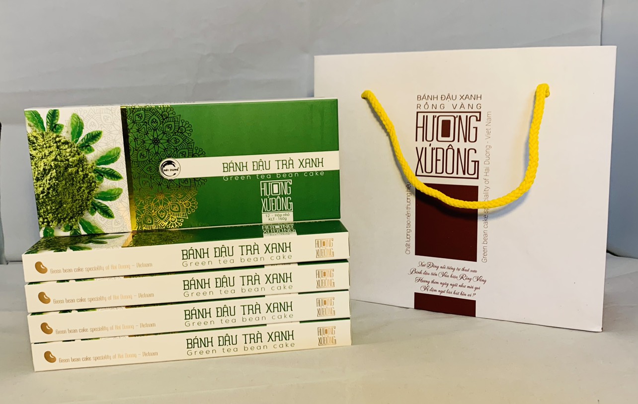 Bánh đậu trà xanh