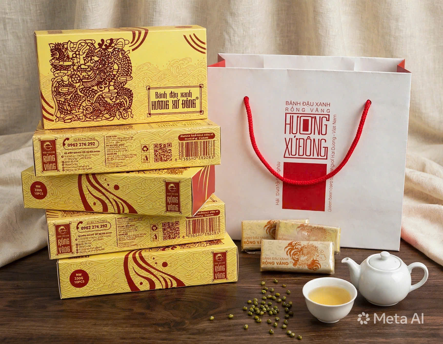 Bánh đậu xanh 350g