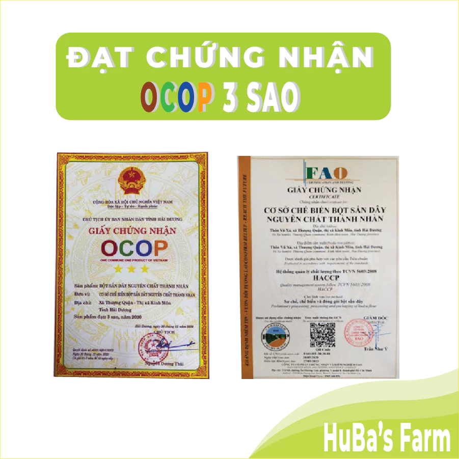 Bột sắn dây Thành Nhàn- Đặc sản Kinh Môn 500g