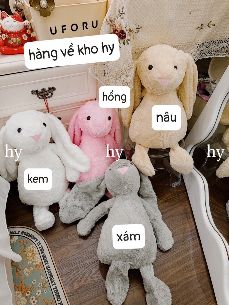 thú nhồi bông jellycat