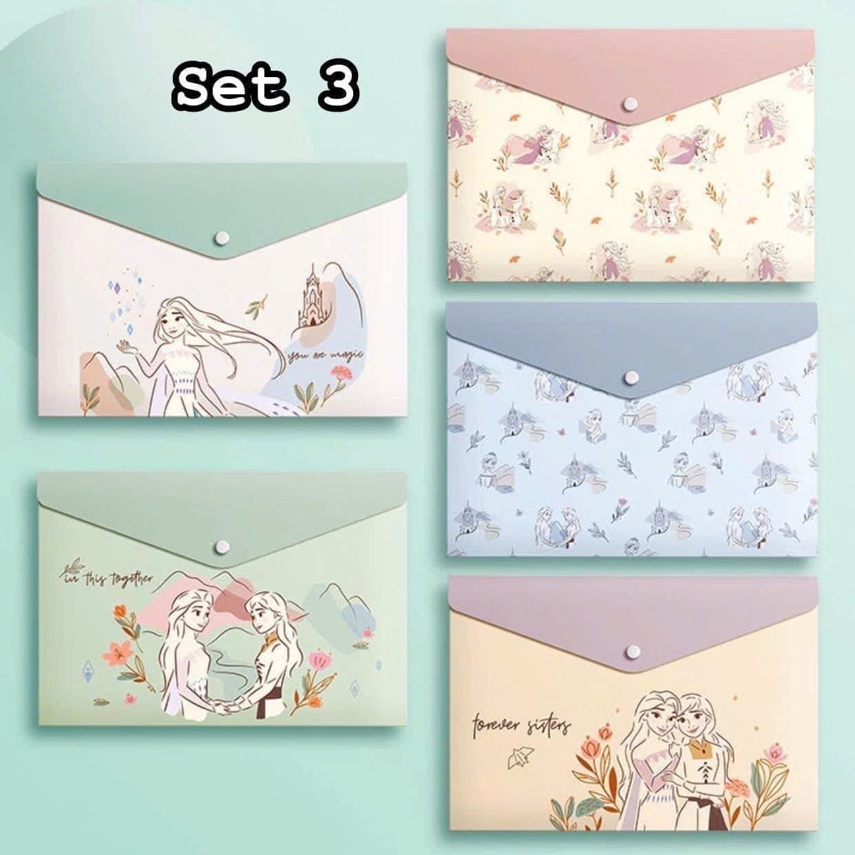 🌸🌸 SET 5 TÚI ĐỰNG TÀI LIỆU 🌸🌸