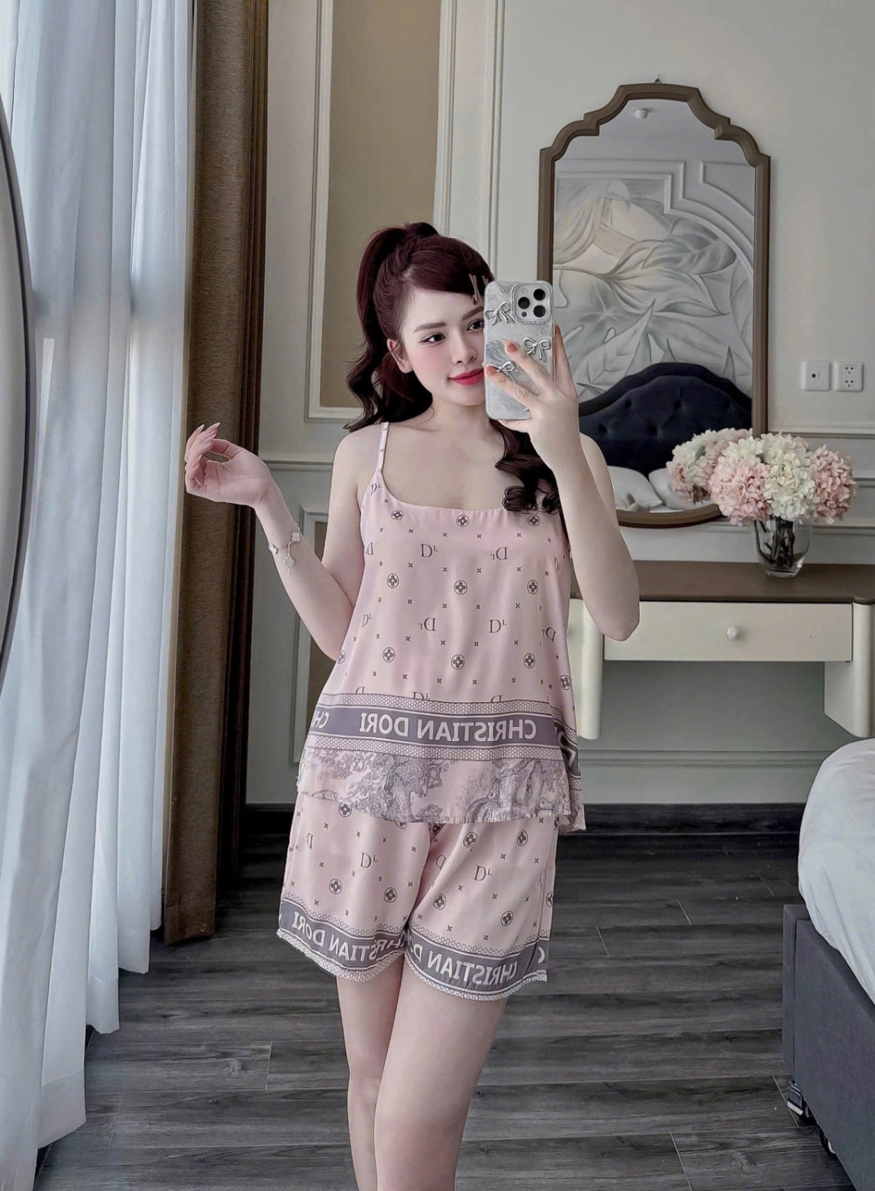 B17967 Bộ 2 dây lụa đi ò