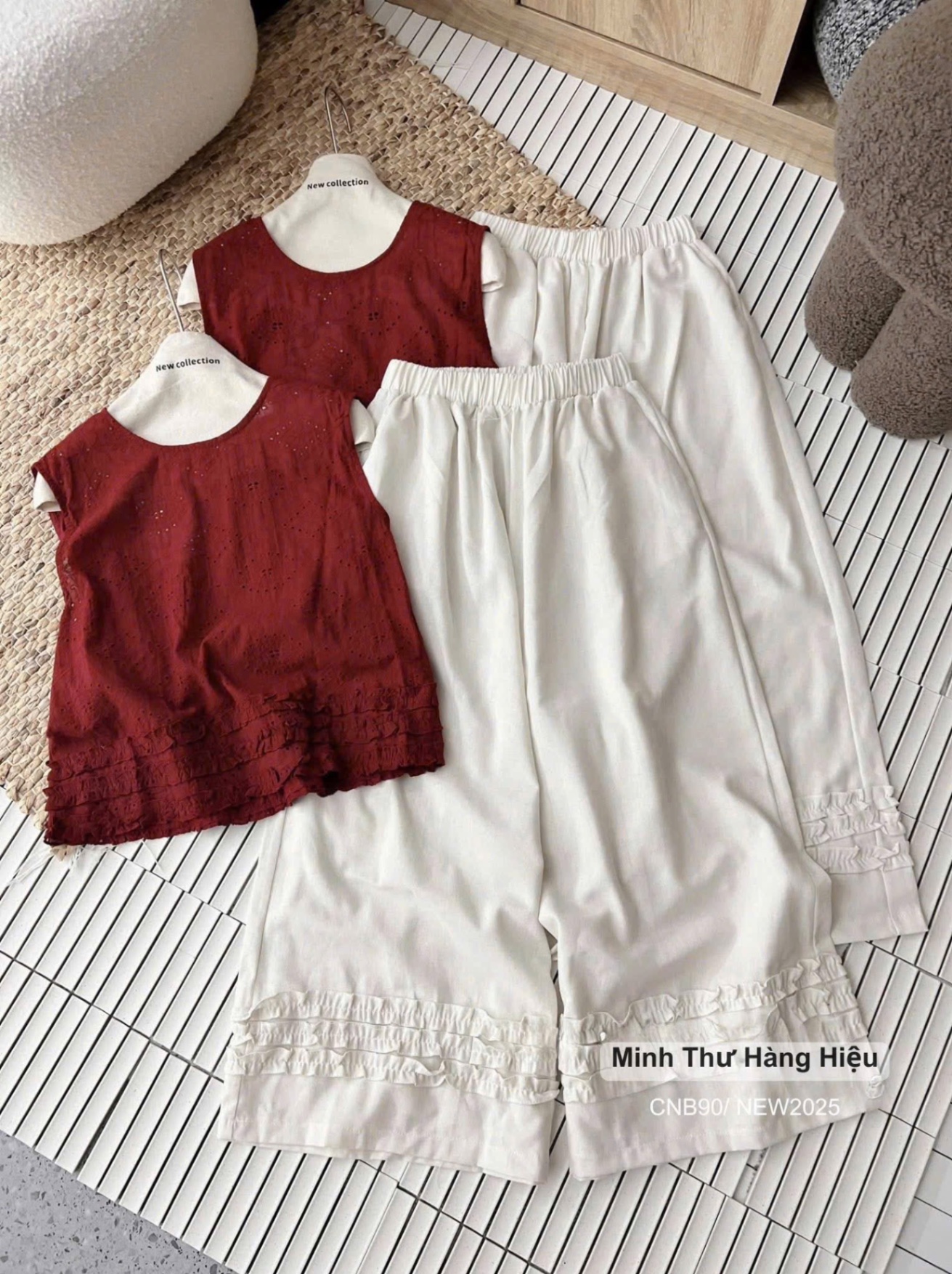 S18064 Set đũi đỏ SN