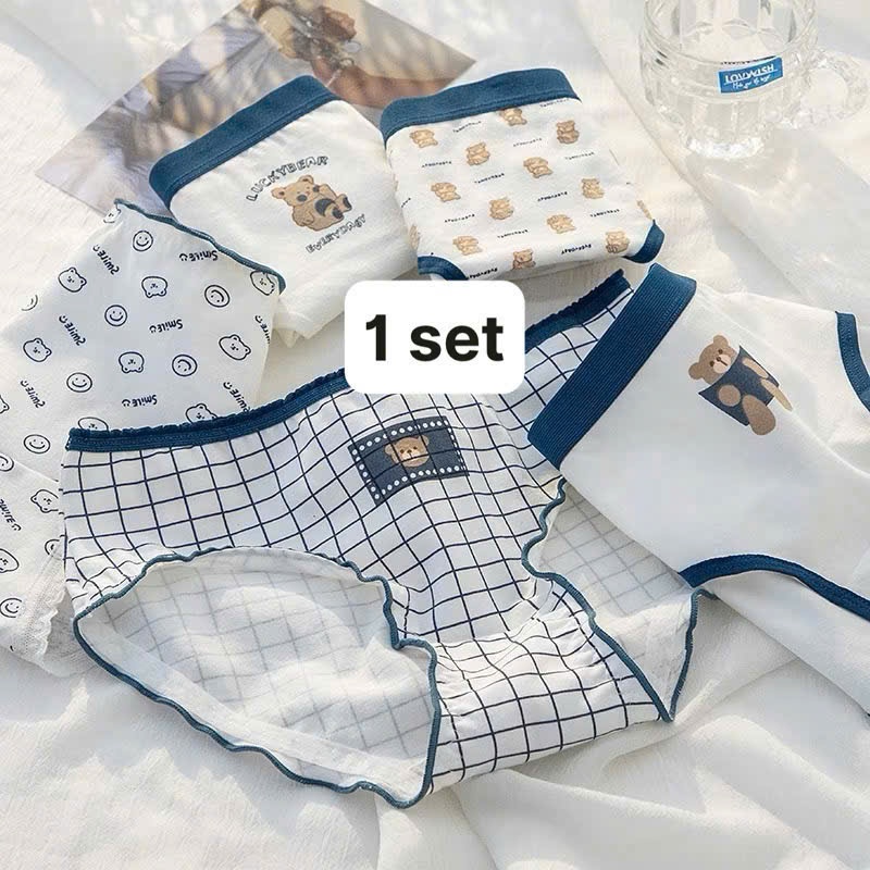 ql18127 set 10 ql gấu bé