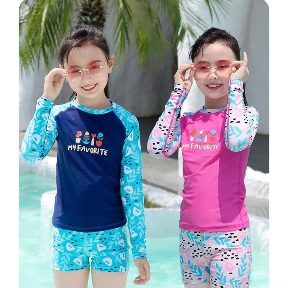 B18202 MẪU BƠI MY FAVORITE CHO BÉ GÁI