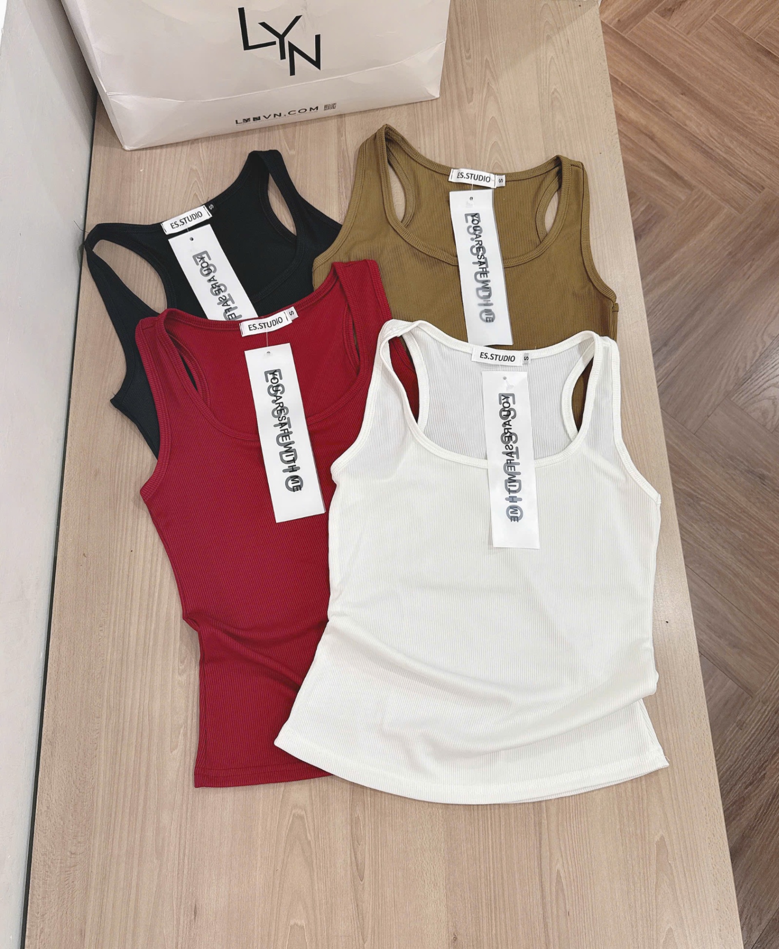 S18300 SET 4 ÁO TĂM BA LỖ
