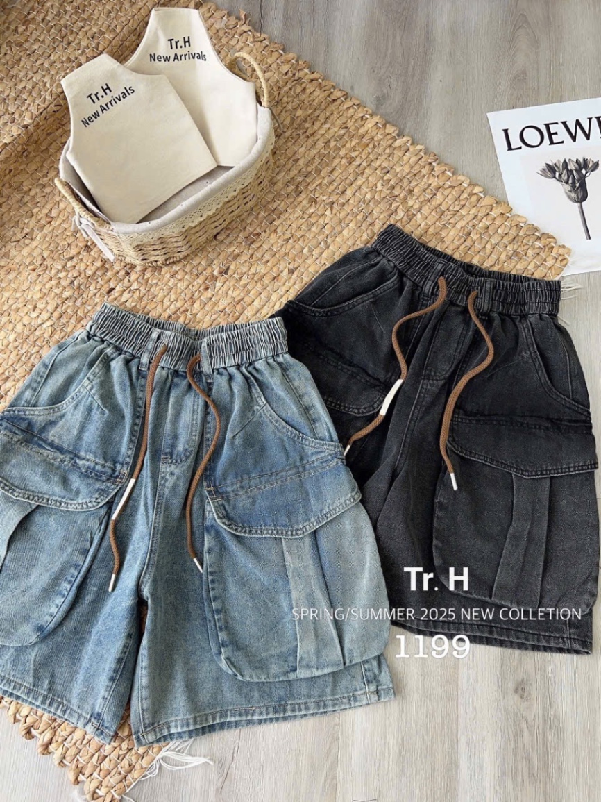 Q18310 Quần jean túi hộp