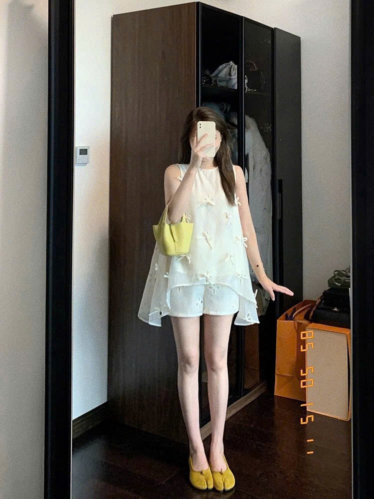 S18325 SET ĐÍNH NƠ Tiểu thư bành bèo