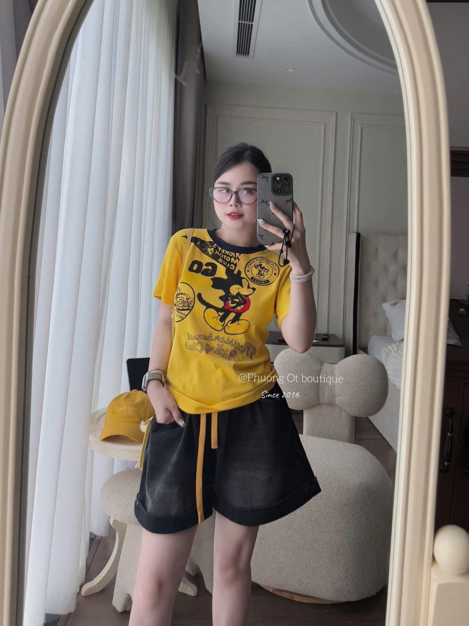 A18368 áo phông mickey qc