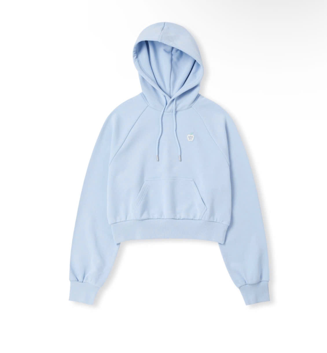 Áo nỉ hoodie Nerdy dáng lửng, hạ vai, túi to bản trước, 3 màu