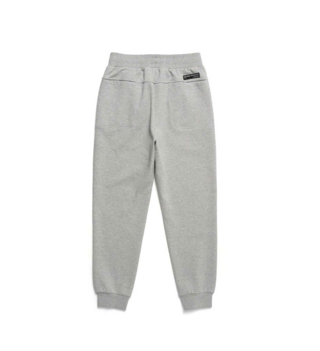 Quần jogger nỉ trơn người lớn, cạp chun, dây rút chun, 2 túi chéo