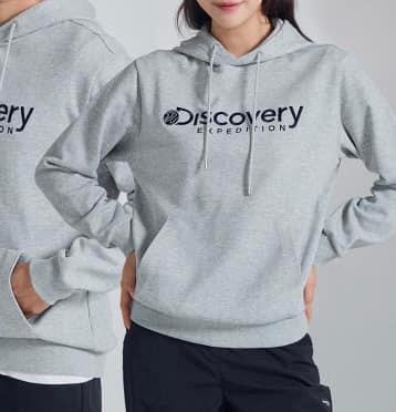 Áo nỉ hoodie Discovery chữ trước ngực,3 màu