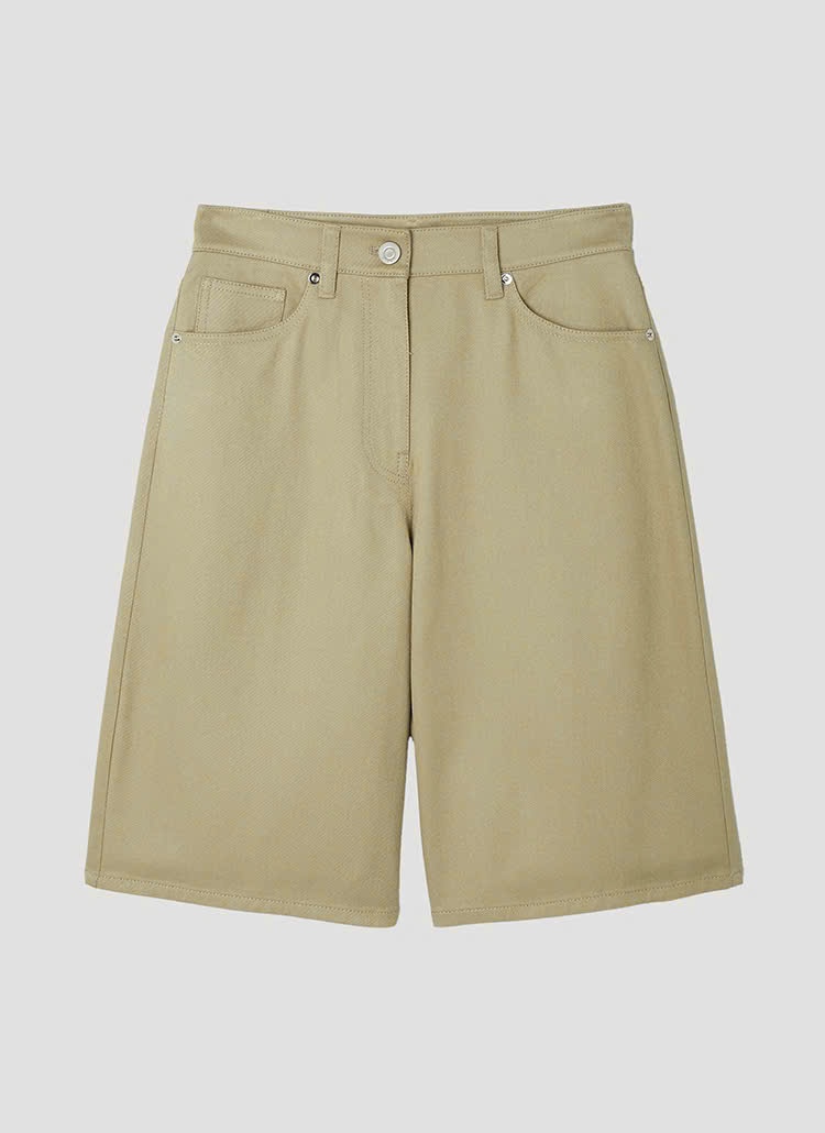 Quần short jean dài , 4 màu