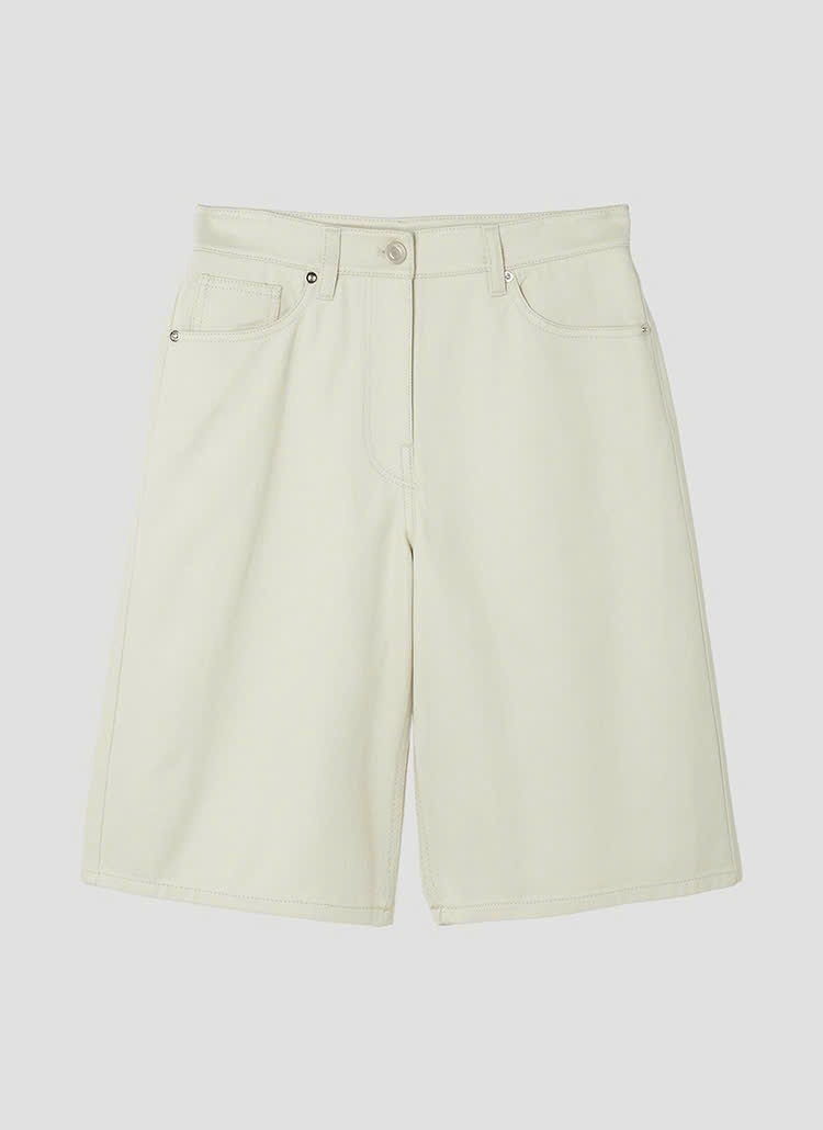 Quần short jean dài , 4 màu