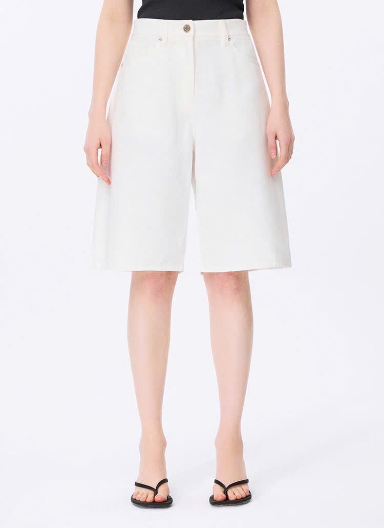 Quần short jean dài , 4 màu