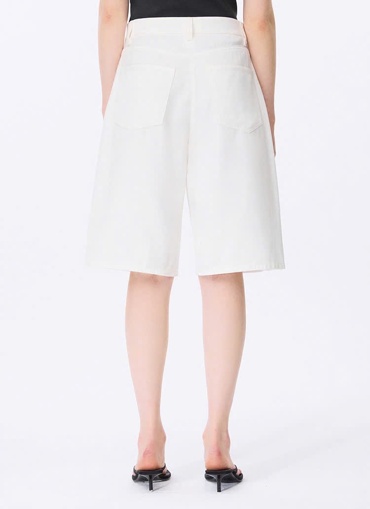 Quần short jean dài , 4 màu