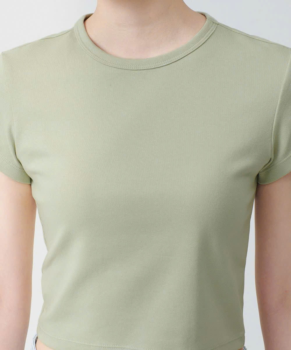 Áo phông croptop , cổ tròn, ngắn tay, nhiều màu