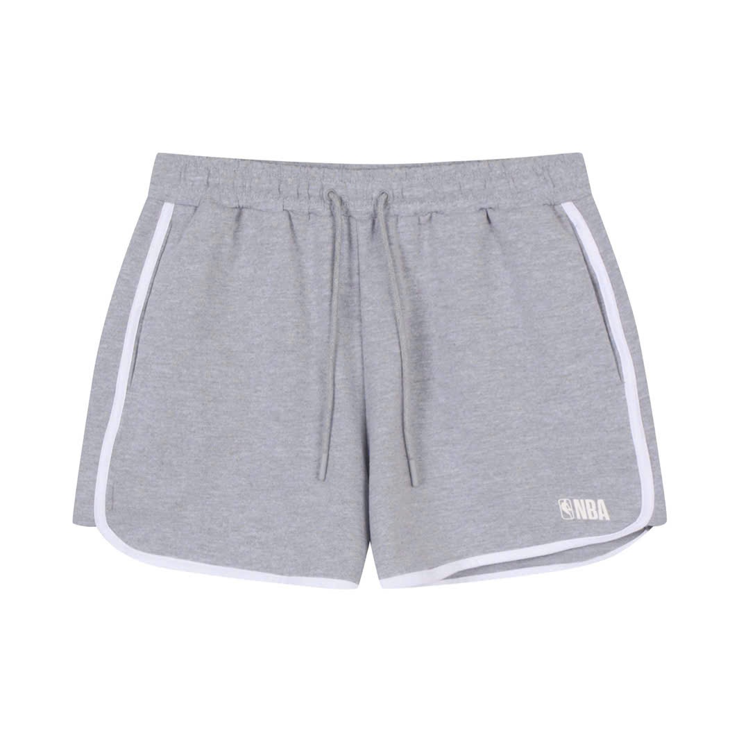 Quần short cạp chun, dây rút, may viền quần trắng, 2 màu