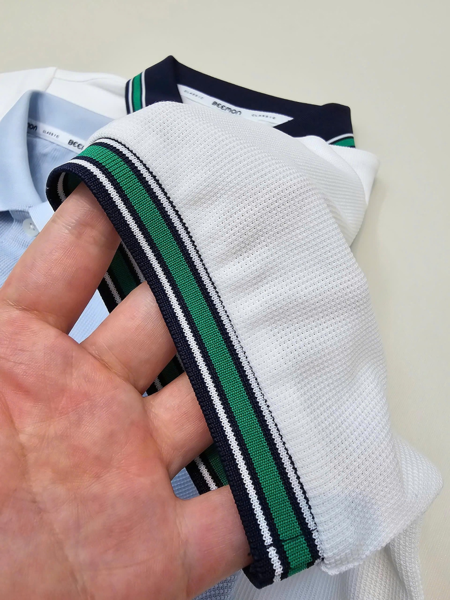Bộ polo Beemon cho bé trai,bé gái, áo cổ polo phối viền cổ và tay áo, cài 2 cúc cổ, quần short co giãn,chữ Beemon Classic, 2 màu