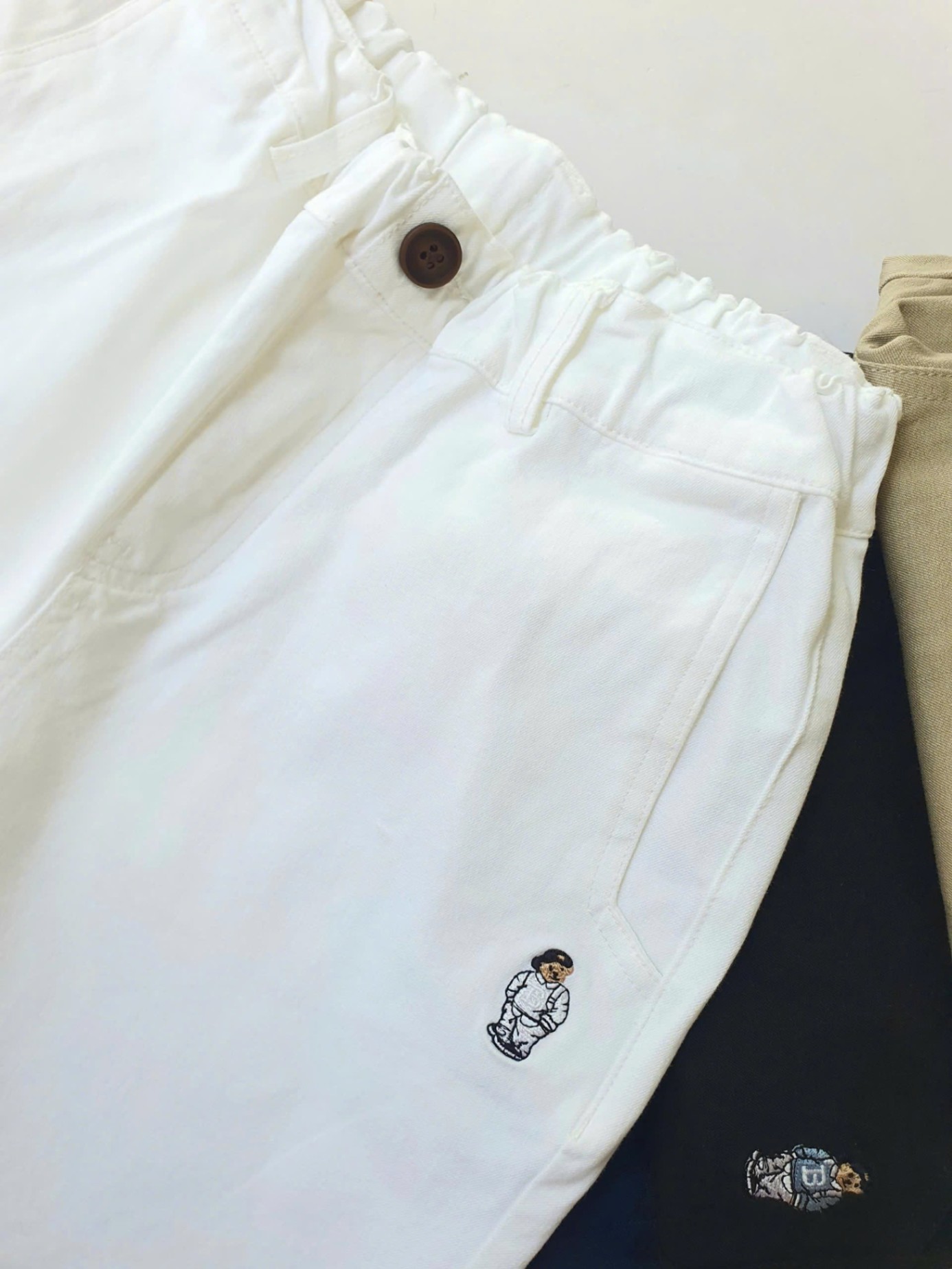 Quần dài kaki cạp chun Beemon BT. BG, chất co giãn