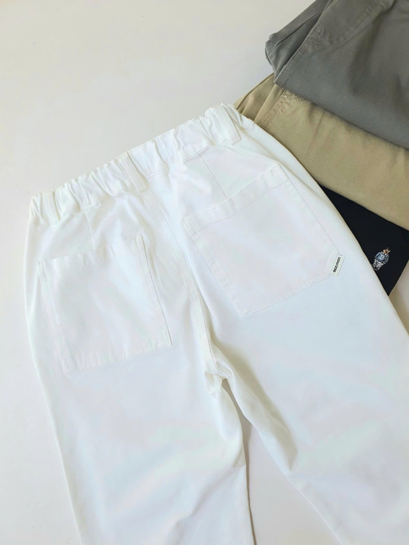 Quần dài kaki cạp chun Beemon BT. BG, chất co giãn