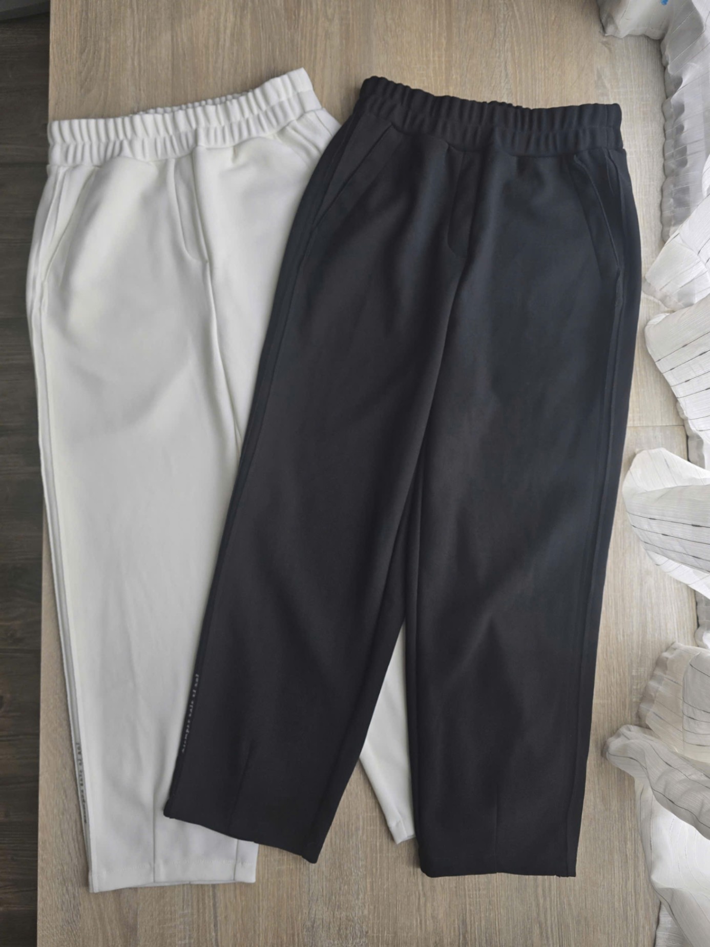 Quần baggy umi cạp chun, chất dày dặn