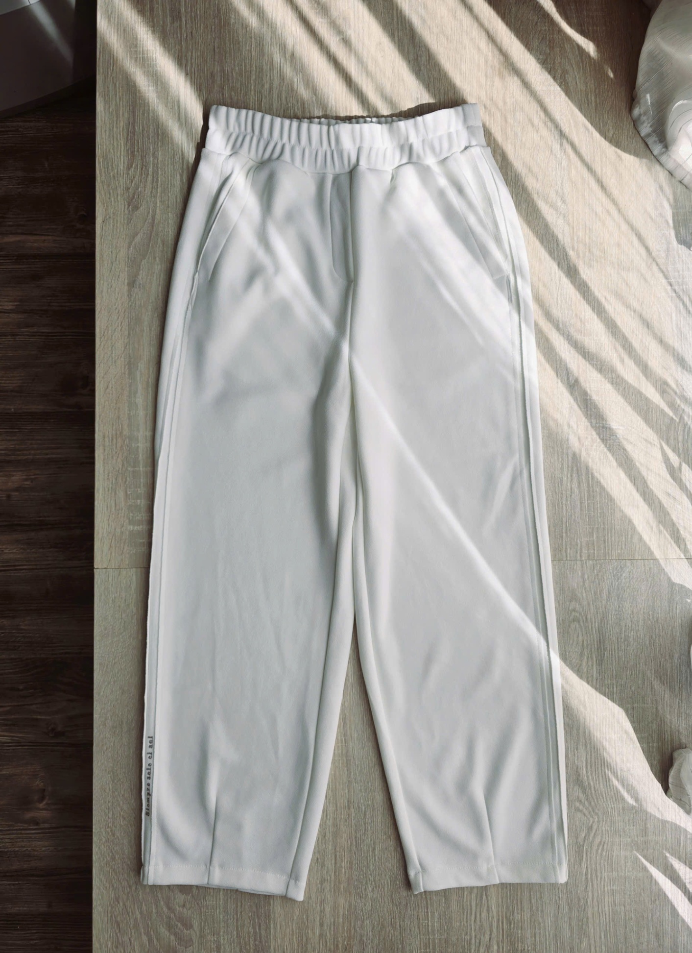 Quần baggy umi cạp chun, chất dày dặn
