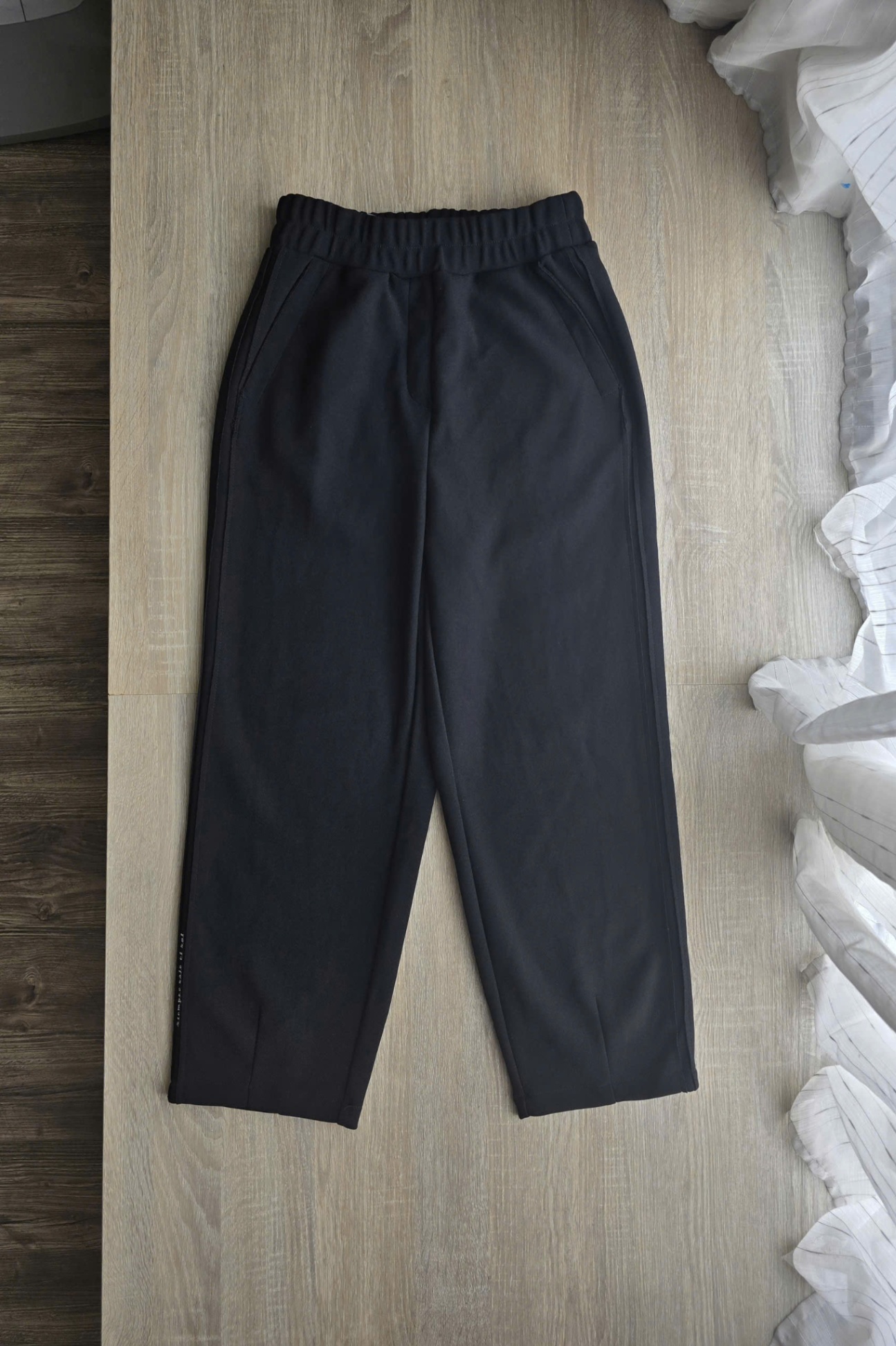 Quần baggy umi cạp chun, chất dày dặn