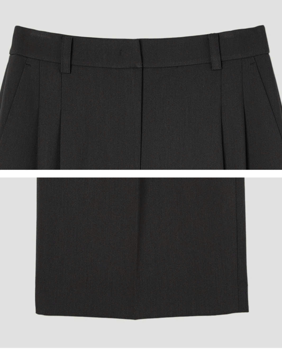 Quần suông 2 ly pha rayon, chất dày vừa phải