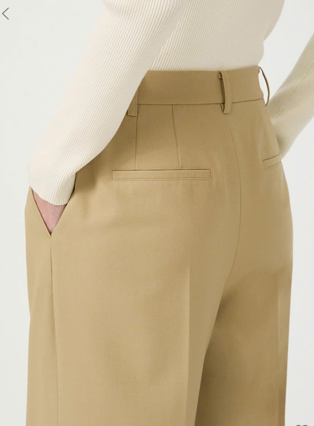 Quần suông 1 ly, chất pha rayon, chất co giãn nhẹ