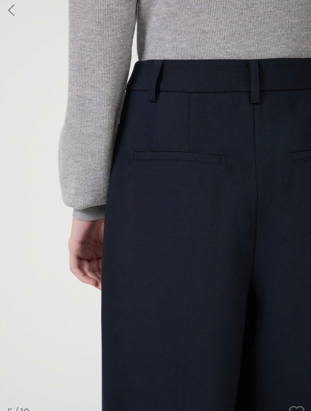 Quần suông 1 ly, chất pha rayon, chất co giãn nhẹ