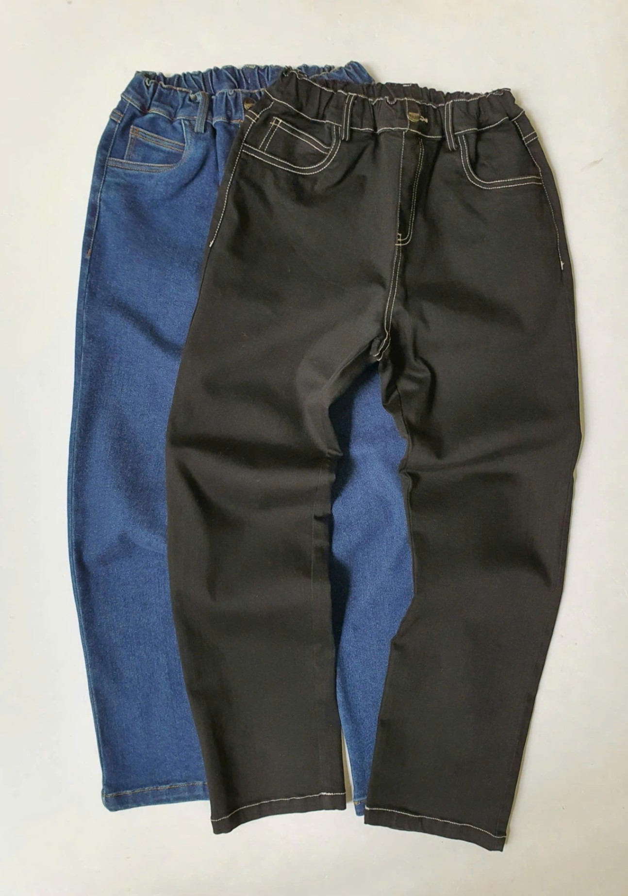 Quần jean ống đứng Beemon BT, BG cạp chun