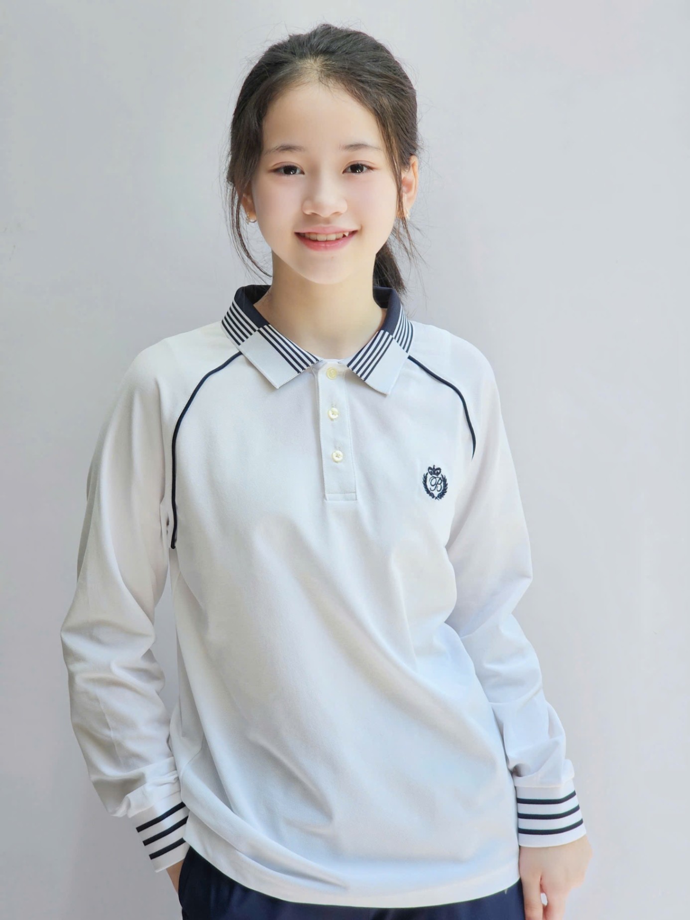 Bộ polo dài tay Beemon BT, BG áo dòng vải polo , quần dòng vải golf