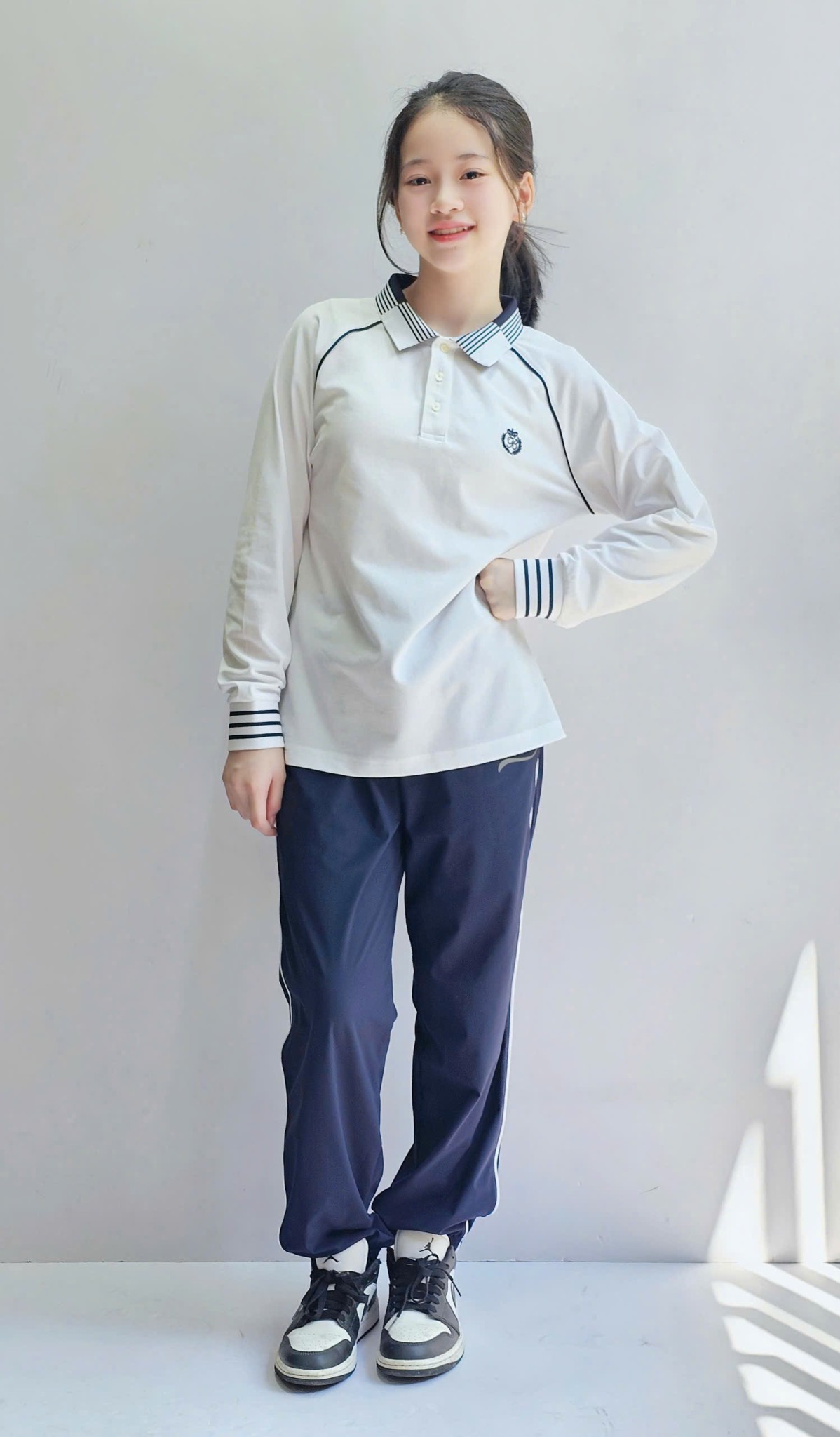 Bộ polo dài tay Beemon BT, BG áo dòng vải polo , quần dòng vải golf